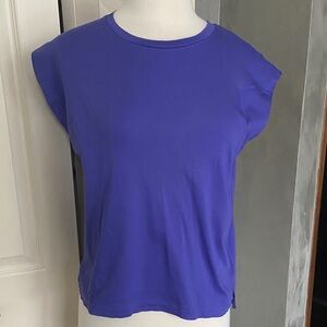 United Arrows Tokyo Purple Sleeveless Top